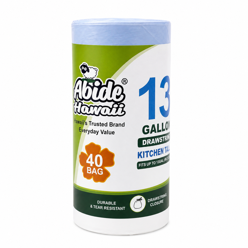 (Household Essentials) 4Gallon Easy-Tie Trash Bags, No Fragrance