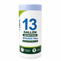 (Household Essentials) 4Gallon Easy-Tie Trash Bags, No Fragrance