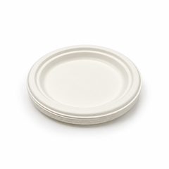 Plant Fiber Round Plate 6.75