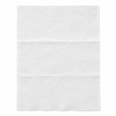 [Abide Hawaii] 6 × 8.5 in Interfold Paper Napkins, 2-Ply, White, PFAS-Free, Compostable, 400 Count