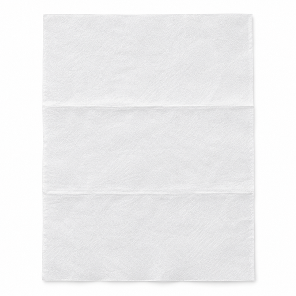 [Abide Hawaii] 6 × 8.5 in Interfold Paper Napkins, 2-Ply, White, PFAS-Free, Compostable, 400 Count
