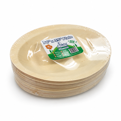Abide Natural Wood Plates Collection (6 Sizes)