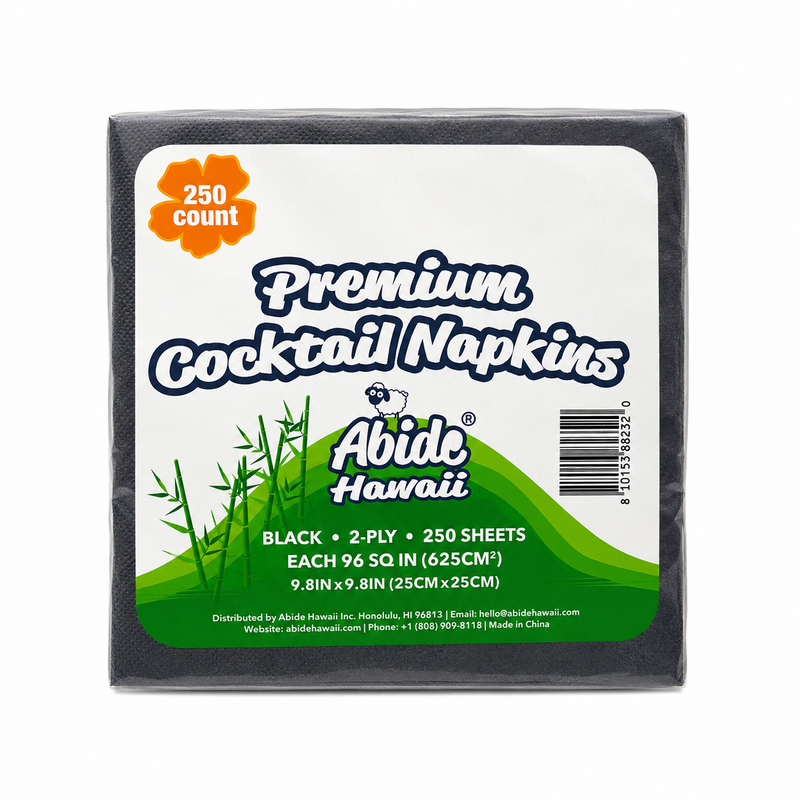 Premium Paper Cocktail Napkin - White (4PK/250CT)