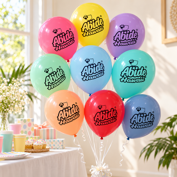 Custom Logo Balloons, Assorted Colors, Parties & Events