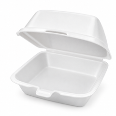 (Custom Development) Bioplastic Foam Takeout Containers, PLA-Based
