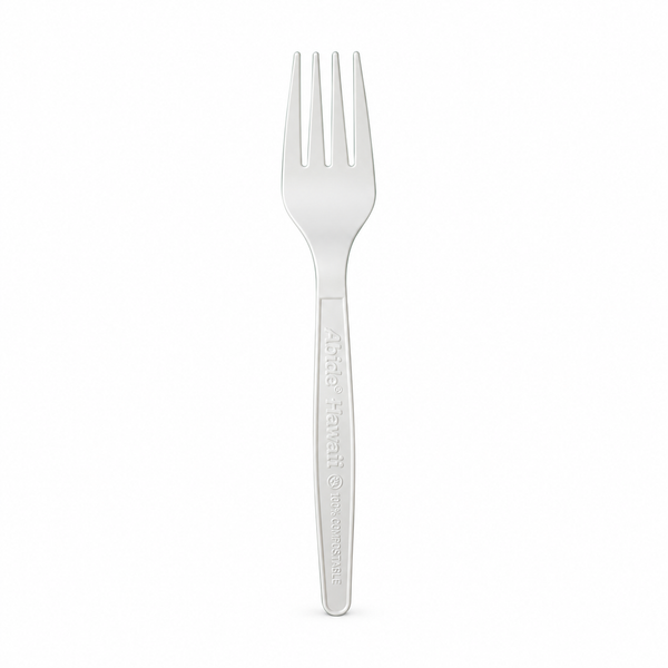 Abide PLA Forks, Bioplastic, Compostable, 20 Count
