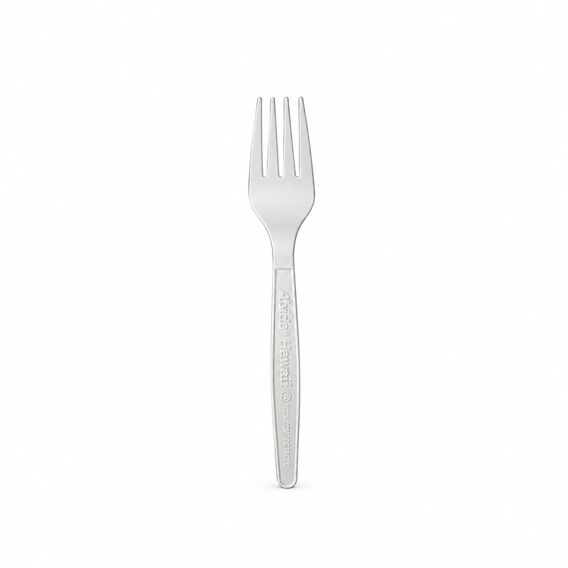Abide PLA Forks, Bioplastic, Compostable, 20 Count