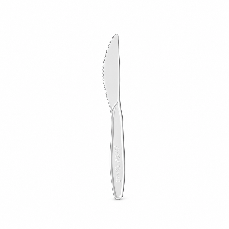 Abide PLA Knives, Bioplastic, Compostable, 20 Count