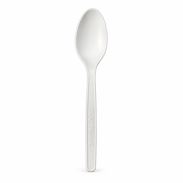 Abide PLA Spoons, Bioplastic, Compostable, 20 Count