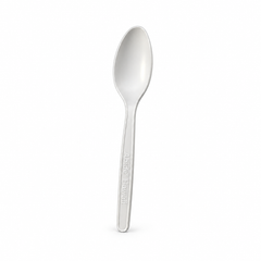 Abide PLA Spoons, Bioplastic, Compostable, 20 Count