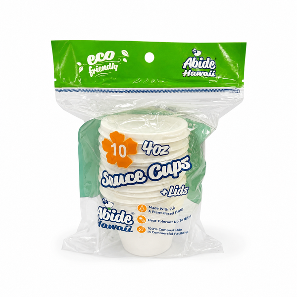 PLA 4oz Sauce Cups with Lids (72PK/10CT)