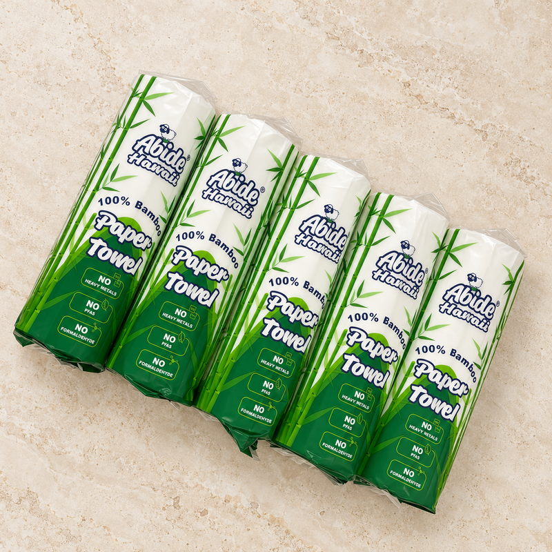 100% Bamboo 80 Sheet Paper Towel, 3-Ply (24PK/1RL)