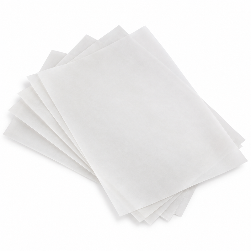 [Hawaii Foodware] 16.38 × 24.38 in Baking Paper Sheets, Silicone-Treated, Nonstick, 100 Count