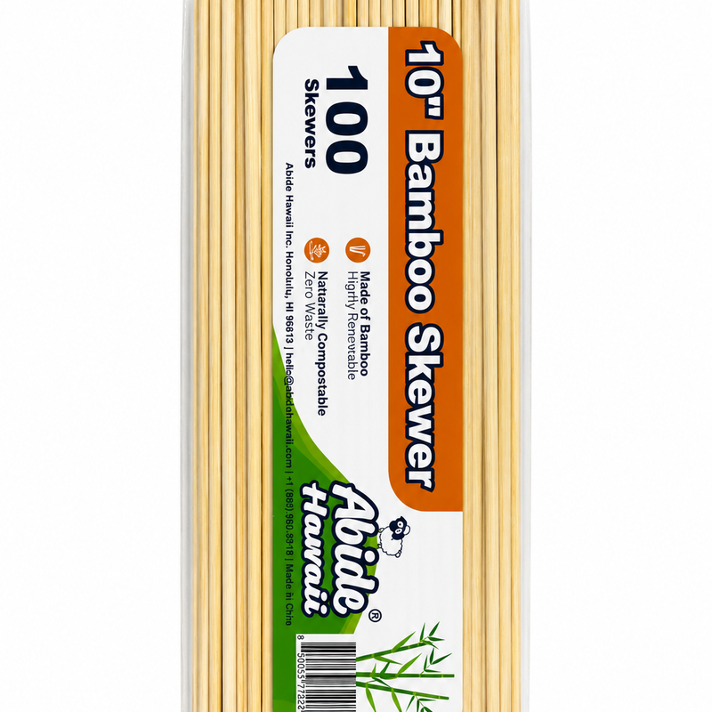 Bamboo 10” Skewers (100PK/100CT)