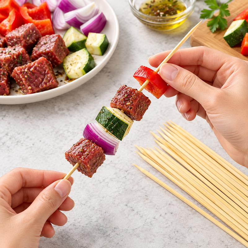 Bamboo 10” BBQ Skewers (100PK/100CT)