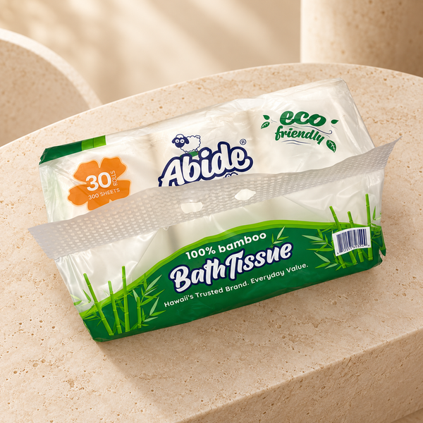 100% Bamboo 30 rolls Bath Tissue, 300 sheets per roll, 2-Ply (1PK/30RL)