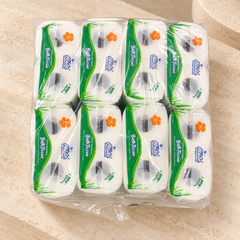 100% Bamboo Bath Tissue, 6 rolls, 300 sheets per roll, 2-Ply (8PK/6RL)
