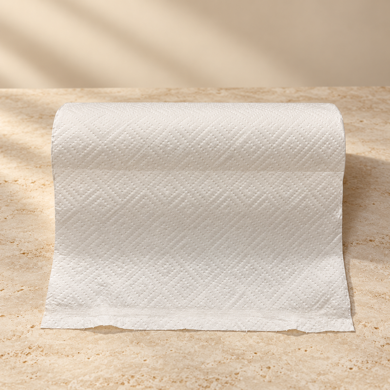 100% Bamboo 80 Sheet Paper Towel, 3-Ply (24PK/1RL)