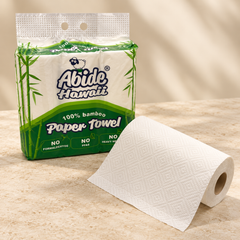 100%Bamboo 110 Sheets Paper Towel, 3-Ply (2PK/6RL)