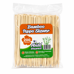 Bamboo Teppo Skewer (200PK/50CT)