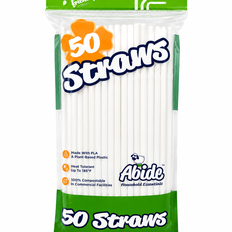 Bioplastic Flexible Straw .24
