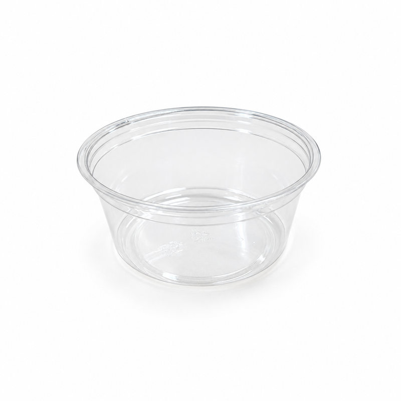 12 oz PLA Clear Poke Bowl, Plant-Based Bioplastic, Disposable