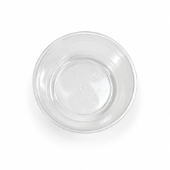 12 oz PLA Clear Poke Bowl, Plant-Based Bioplastic, Disposable