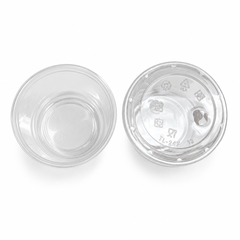 24 oz PLA Clear Poke Bowl, Plant-Based Bioplastic, Disposable