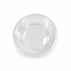 8 oz PLA Clear Poke Bowl, Plant-Based Bioplastic, Disposable