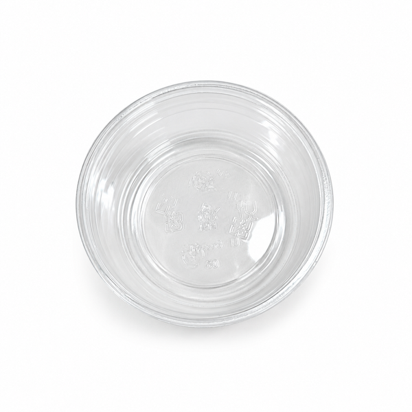 8 oz PLA Clear Poke Bowl, Plant-Based Bioplastic, Disposable