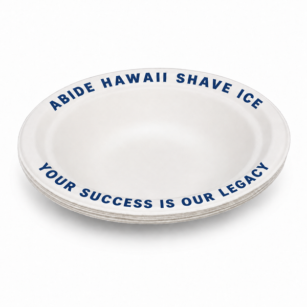 (Custom) 14 oz Bowls, Plant-Based, Compostable, 20 Count