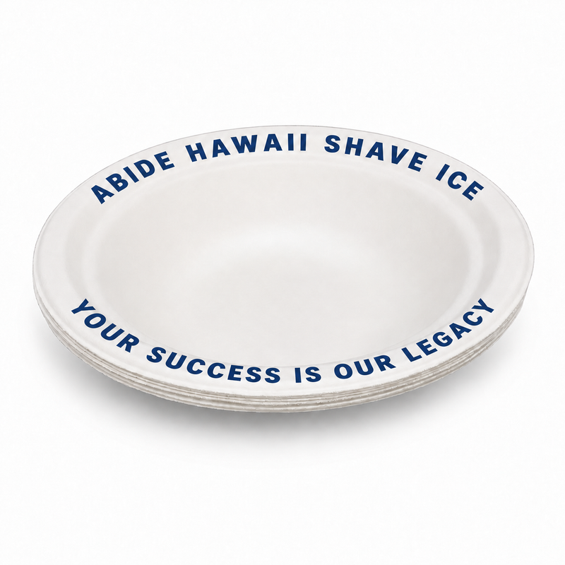 (Custom) 14 oz Bowls, Plant-Based, Compostable, 20 Count