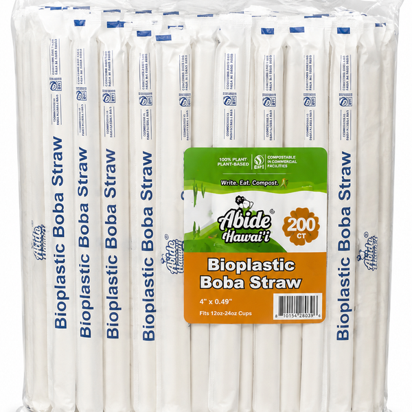 (PLA) Bioplastic Boba Straw 4