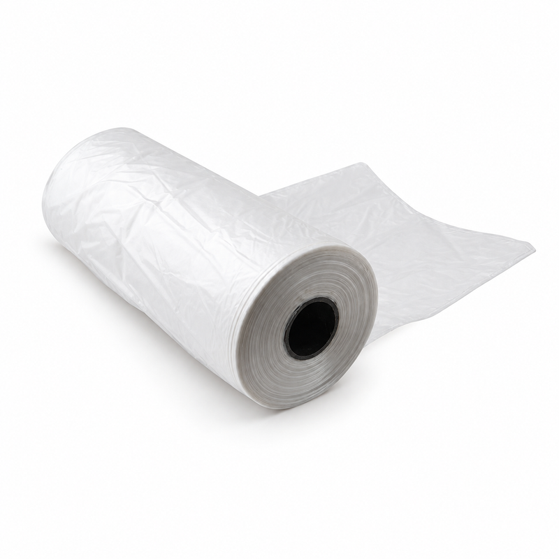 [Hawaii Foodware] HDPE Bags on a Roll, No Handles, Multiple Sizes