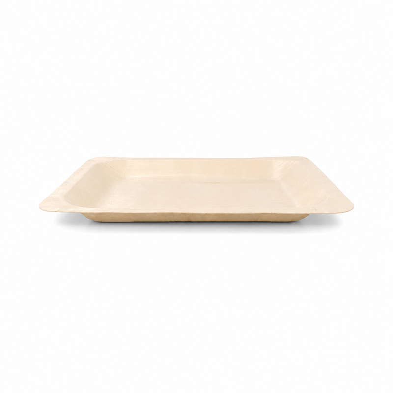 Natural Wood Rectangular Serving Trays (2 sizes)