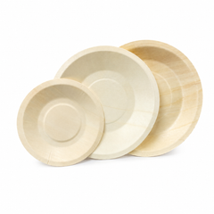 (New Item-Coming soon) Natural Wood Round Plates