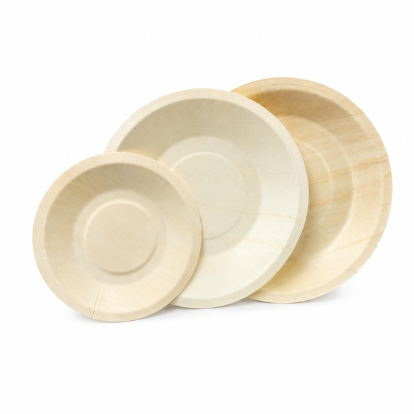(New Item-Coming soon) Natural Wood Round Plates