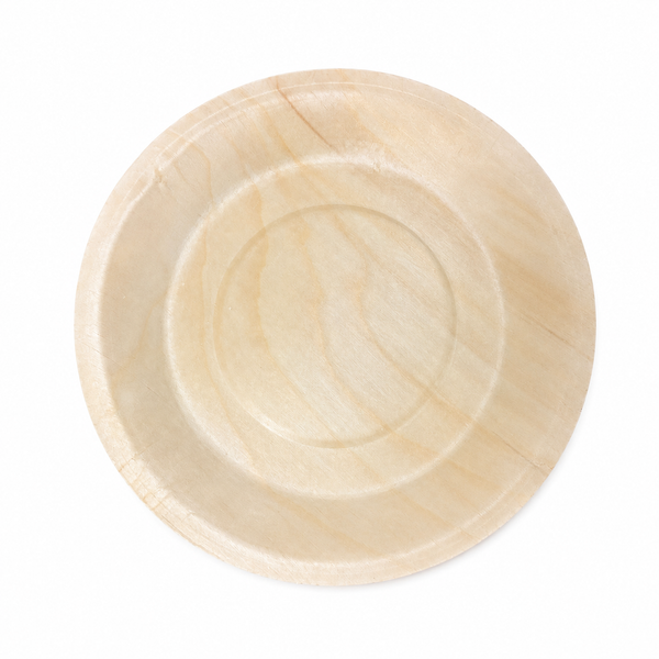 (New Item-Coming soon) Natural Wood Round Plates