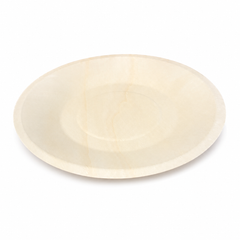 (New Item-Coming soon) Natural Wood Round Plates