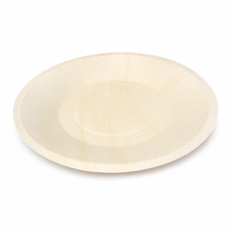 (New Item-Coming soon) Natural Wood Round Plates