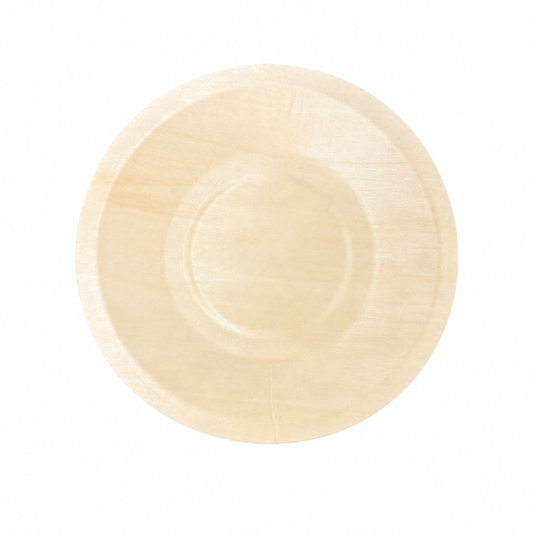 (New Item-Coming soon) Natural Wood Round Plates