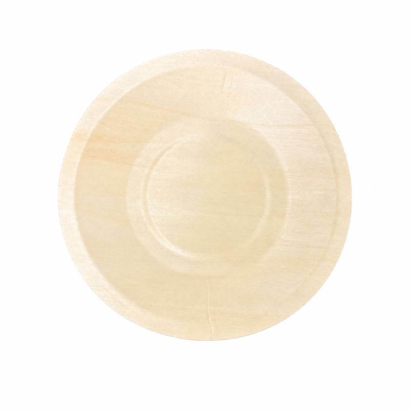 (New Item-Coming soon) Natural Wood Round Plates
