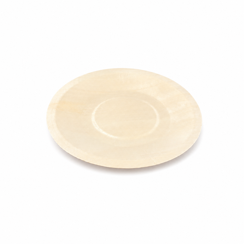 (New Item-Coming soon) Natural Wood Round Plates
