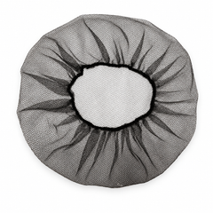[Hawaii Foodware] 24-Inch Nylon Hairnets, Black, Reusable, 144 Count