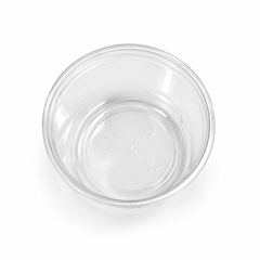 16 oz PLA Clear Poke Bowl, Plant-Based Bioplastic, Disposable