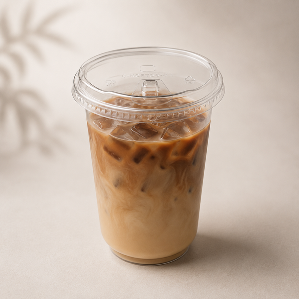 (PLA) Bioplastic Sip Lid, 9-24oz (96mm) BPI (20PK/50CT)