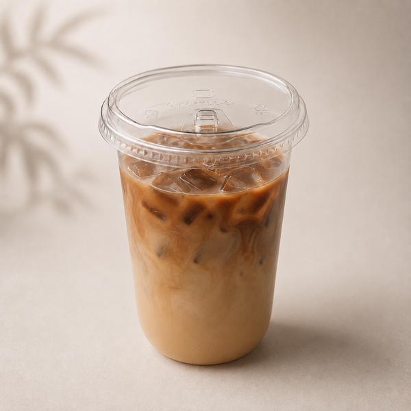 (PLA) Bioplastic Sip Lid, 9-24oz (96mm) BPI (20PK/50CT)