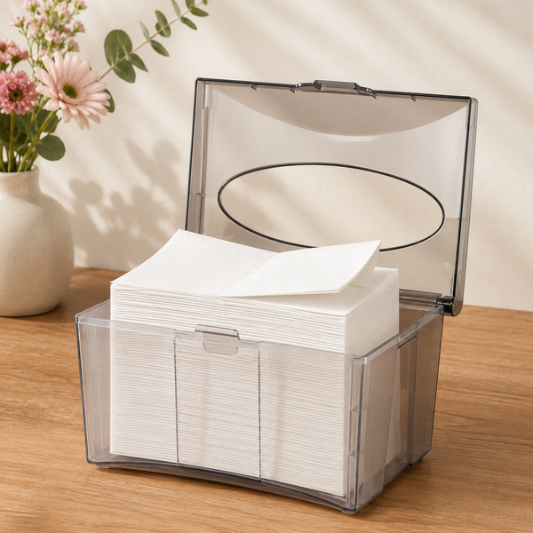 Paper Interfold Dispense Napkins - White, 13