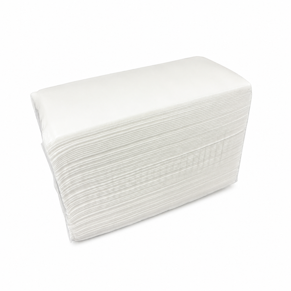 Paper Napkin Linen-like 16x16 1/8 fold white (20PK/50CT)