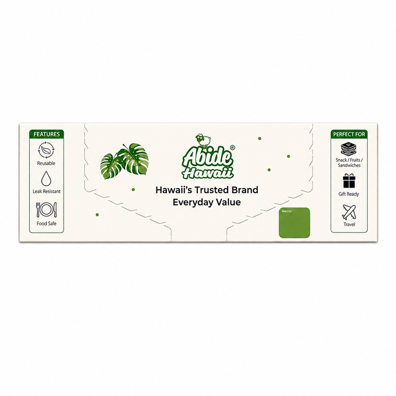 (Household Essential) Monstera Quart Freezer, Reusable Double Zipper, Food Storage Bags